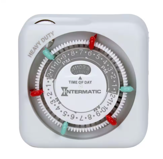 Intermatic- 15 Amp 24-Hour Indoor Plug-In Timer, White