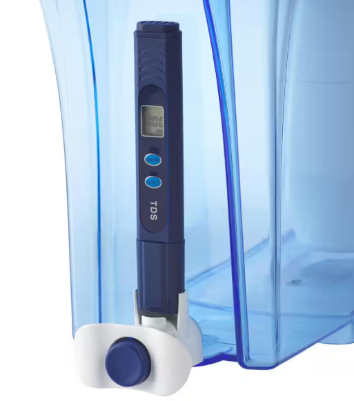 Zero Water ZeroWater 30-Cup Ready-Pour- Water Pitcher Filter in Blue with Filtration System ZD-030RP