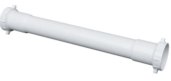 PROFLO PFETP700 1-1/2" x 16-1/2" Plastic Double Slip-Joint Extension