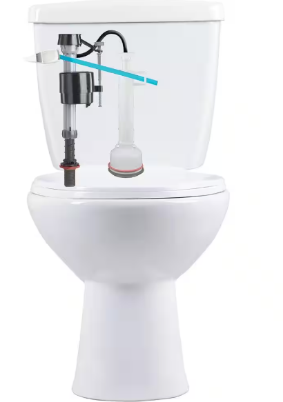 Fluidmaster Mansfield Toilet Fill Valve and Flush Valve Seal Repair Kit K-400A-023-T5
