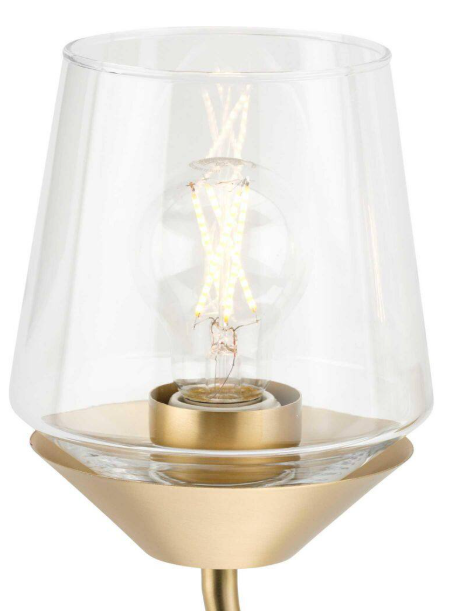 Progress Lighting Avec 24.25 in. 3-Light Brushed Gold Contemporary Bath Vanity Light A300006-191