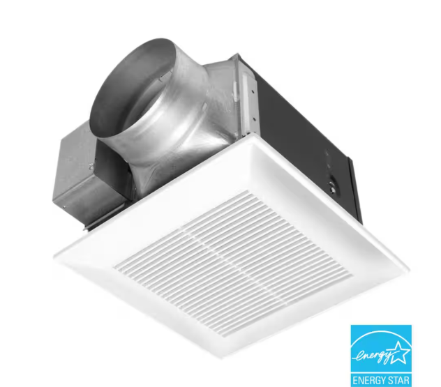 Panasonic WhisperCeiling 290 CFM Ceiling Surface Mount Bathroom Exhaust Fan, ENERGY STAR FV-30VQ3