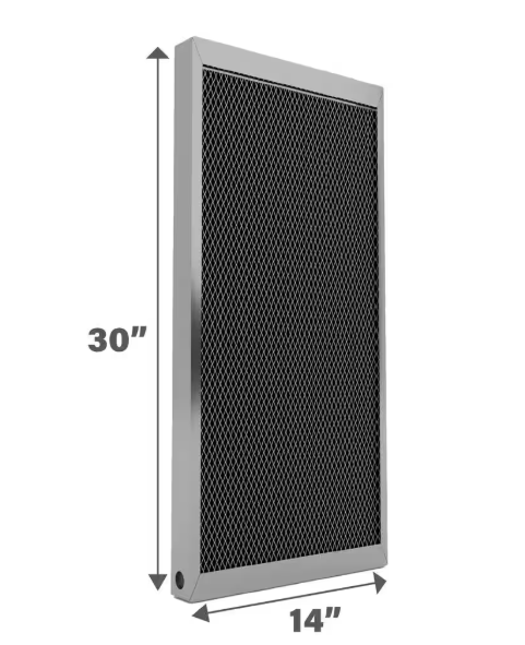 Air-Care 14 in. x 30 in. x 1 in. Permanent Washable Air Filter Merv 8 ES14301