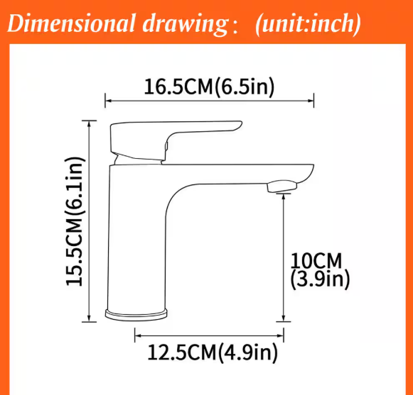 Unbranded Single Handle Single Hole Bathroom Faucet Low Arc Bathroom Sink Faucet in Matte Black K-H6037B