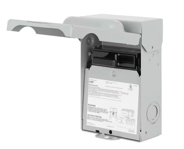 Midwest Electric Products 60 Amp 240-Volt Non-Fuse Metallic AC Disconnect (U065PP) U065PP