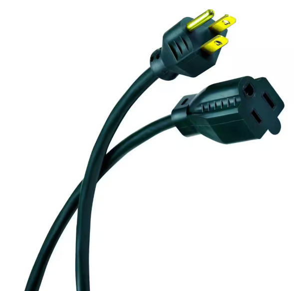 HDX 100 ft. 16/3 Indoor/Outdoor Extension Cord, Green