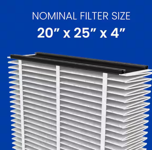 AprilAire 213 20 in. x 25 in. x 4 in. MERV 13 FPR 12 Pleated Filter For Air Cleaner Models 1210/1620/2210/2216/3210/4200 (1-Pack)