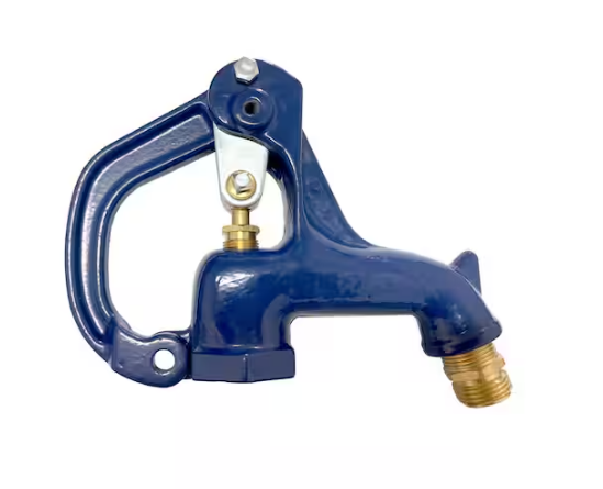 Water Source Blue Frost-Proof Yard Hydrant Complete Head Assembly