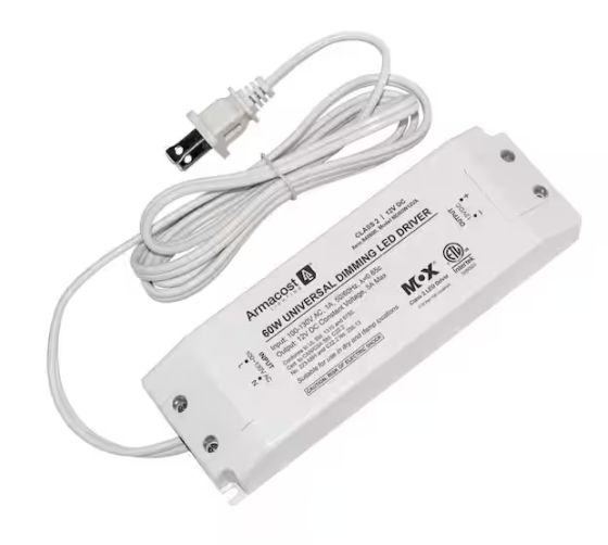 Armacost Lighting 60-Watt Universal Dimmable 12-Volt DC LED Driver TRIAC Transformer