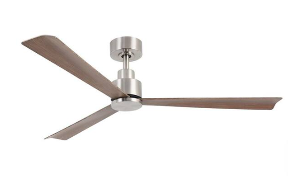matrix decor 52 in. Indoor Modern Brushed Nickel Ceiling Fan with Remote Control and DC Reversible Motor