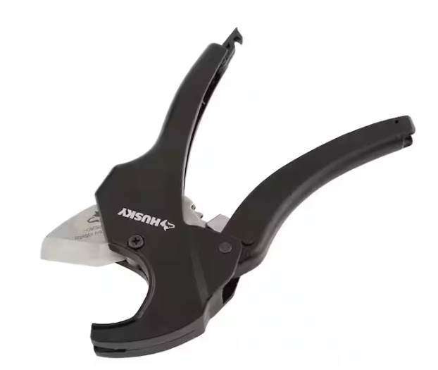 Husky 1-1/4 in. Ratcheting PVC Cutter