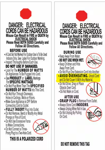 HDX 100 ft. 16/3 Light Duty Indoor/Outdoor Extension Cord, Orange