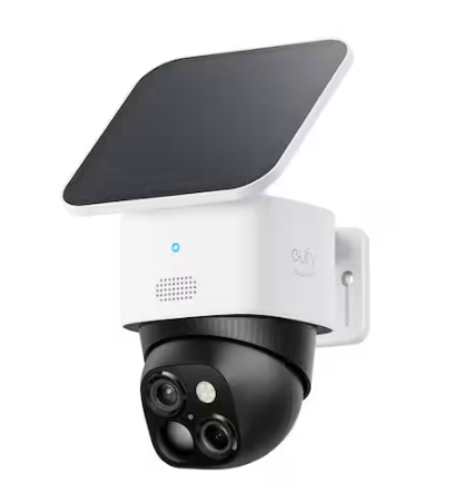 eufy S340 SoloCam Wireless Outdoor Solar Pan and Tilt Security Camera with 360-Degree Surveillance and No Monthly Fee