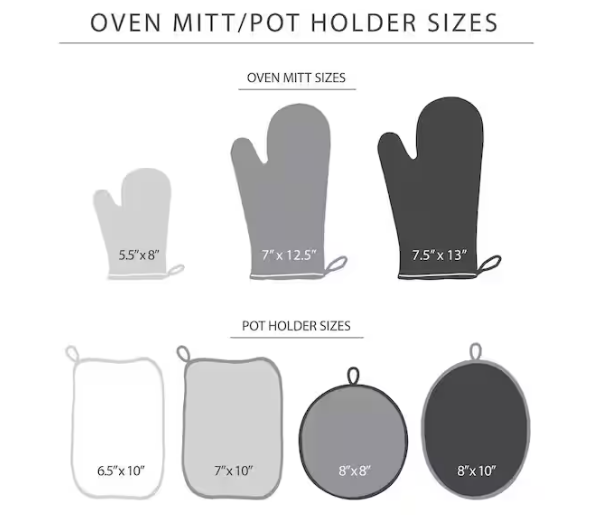 KitchenAid Beacon Cotton Passion Red Mini Oven Mitt Set (2 Pack)