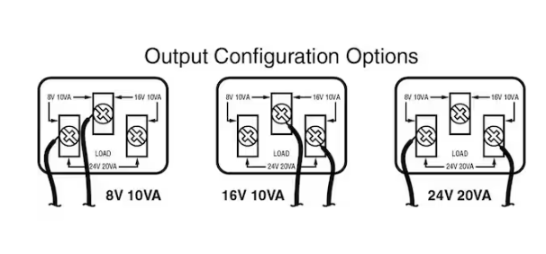 Defiant Wired Doorbell Tri-Volt Transformer