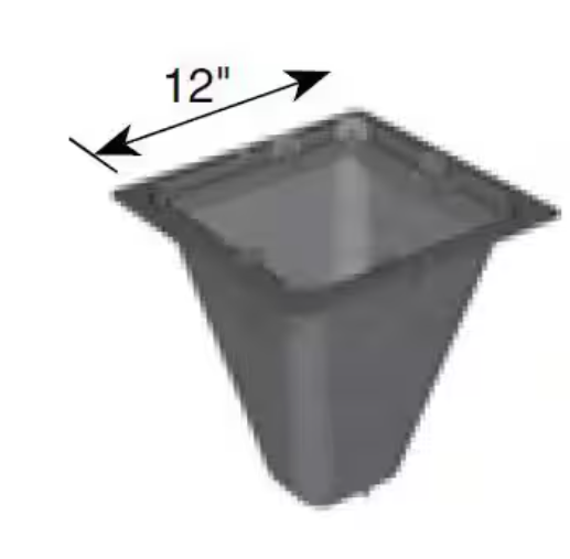 NDS 12 in. x 12 in. Fabric Mesh Drainage Catch Basin Filter