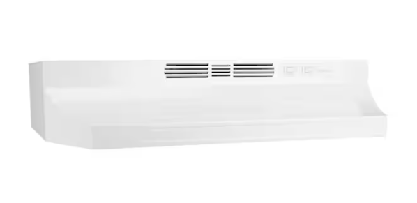 Broan-NuTone RL6200 Series 24 in. Ductless Under Cabinet Range Hood with Light in White