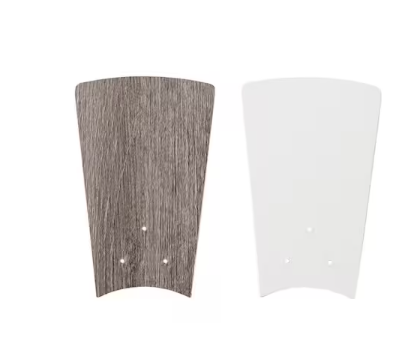 Hampton Bay Metarie II 24 in. Indoor Matte White Ceiling Fan with Light