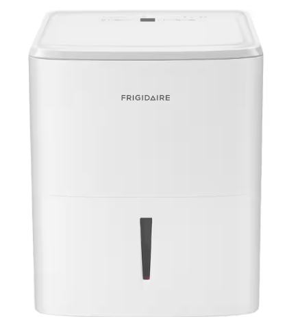 Frigidaire 50 pt. 4500 sq. ft. Dehumidifier with Bucket in. White