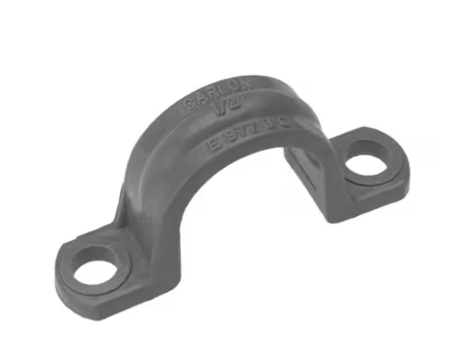 Carlon 1-1/4 in. Electrical PVC Conduit Clamp (5-Pack) (E977GC-8-HD)