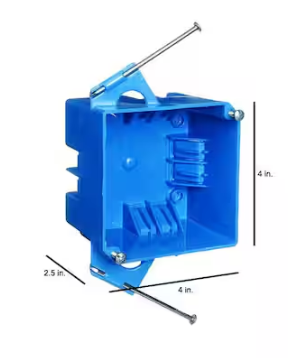Carlon 2-Gang 32 cu. in. Electrical PVC New Work Electrical Switch and Outlet Box (B432ARR-UPC)