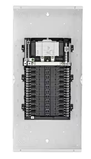 Leviton 125 Amp 20-Space, 20-Circuit Indoor Load Center with Main Circuit Breaker LP212-BPD