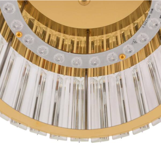YANSUN 10 in. Gold Cylinder 1-Light Dimmable LED Flush Mount Ceiling Light Fixture with 3CCT Control