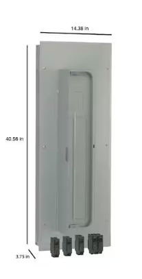 GE 200 Amp 40-Space 80-Circuit Main Lug Indoor Load Center Contractor Kit