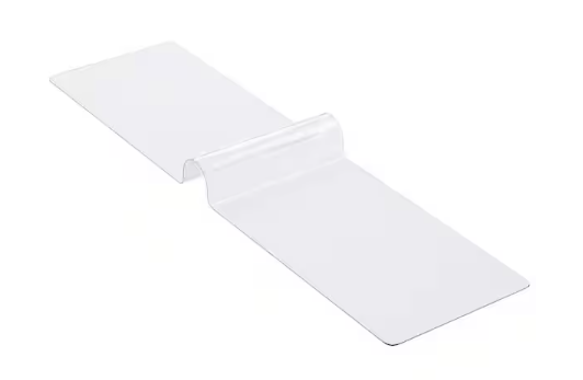 SKYSHALO Plastic Table Cover 42 x 96 in. 1.5 mm Thick Clear Solid Table Protector Rectangle PVC Desk Mat Waterproof
