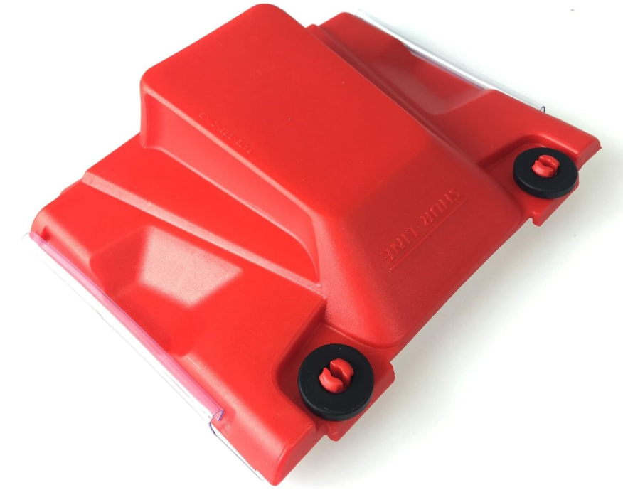 Shur-Line 2000863 00100 Paint Edger with 2 Guide Wheels, Red