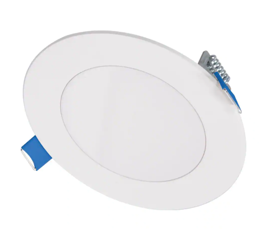 Halo - HLBSL 4 in. Color Selectable New Construction or Remodel Canless Recessed Integrated LED Kit